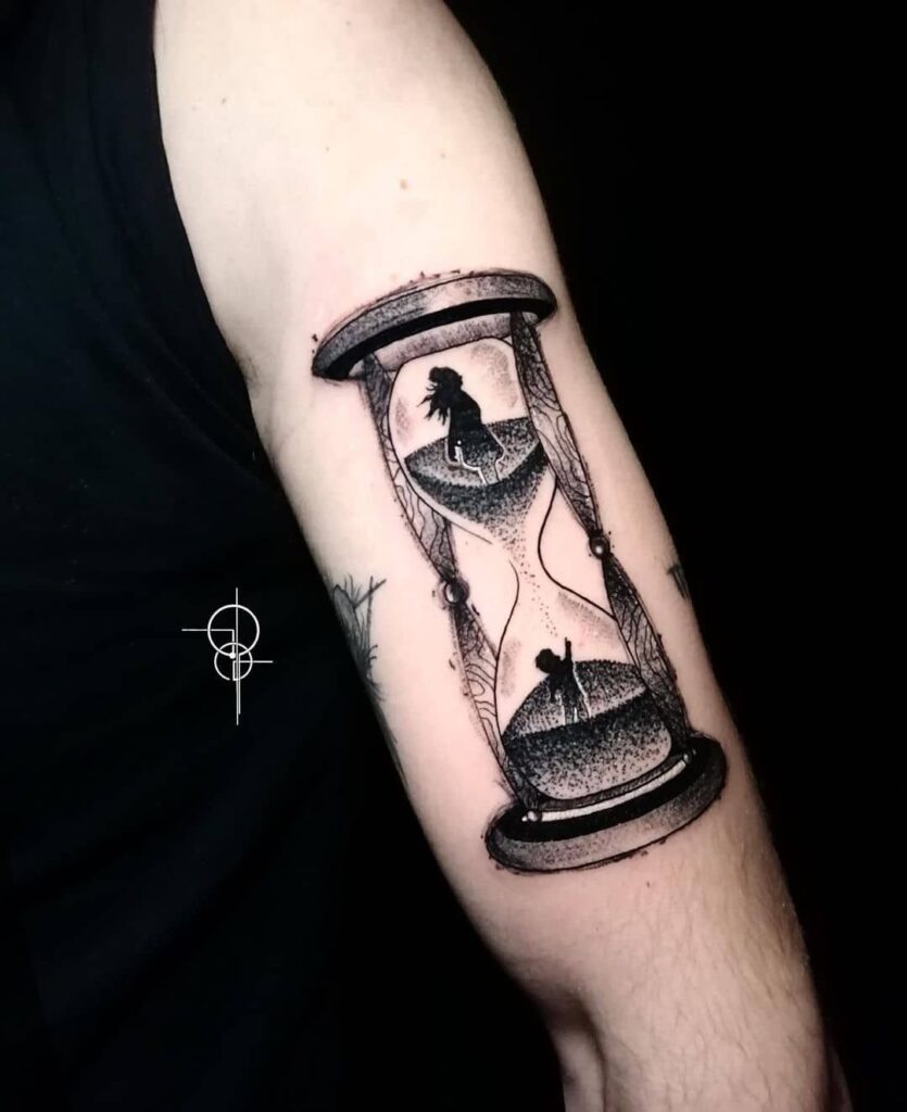 Hourglass Tattoos 40
