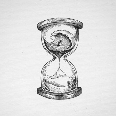 160+ Beautiful Hourglass Tattoos Designs With Meaning (2023 ...