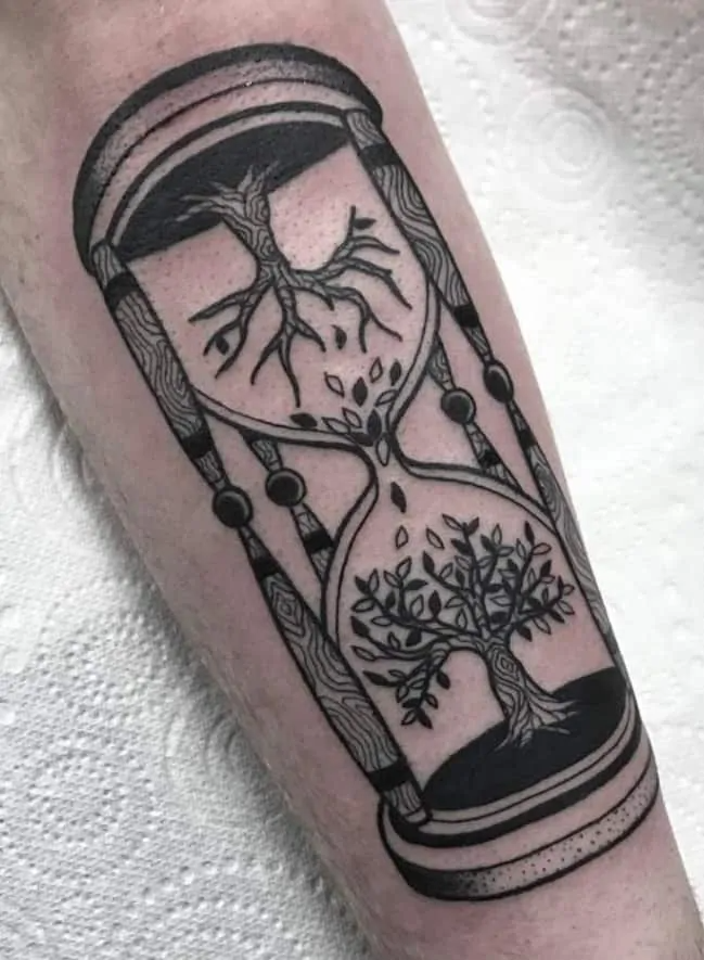 Hourglass Tattoos 6