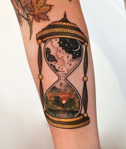 Hourglass Tattoos 94