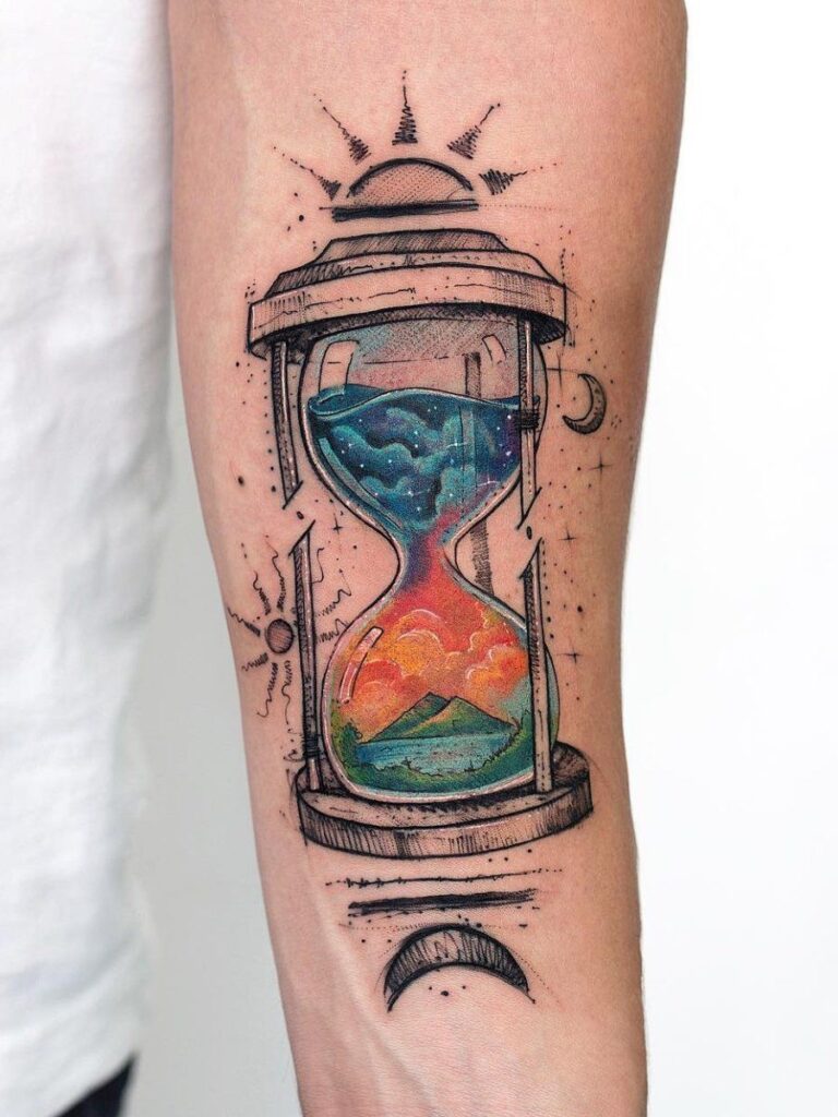 Hourglass Tattoos 99