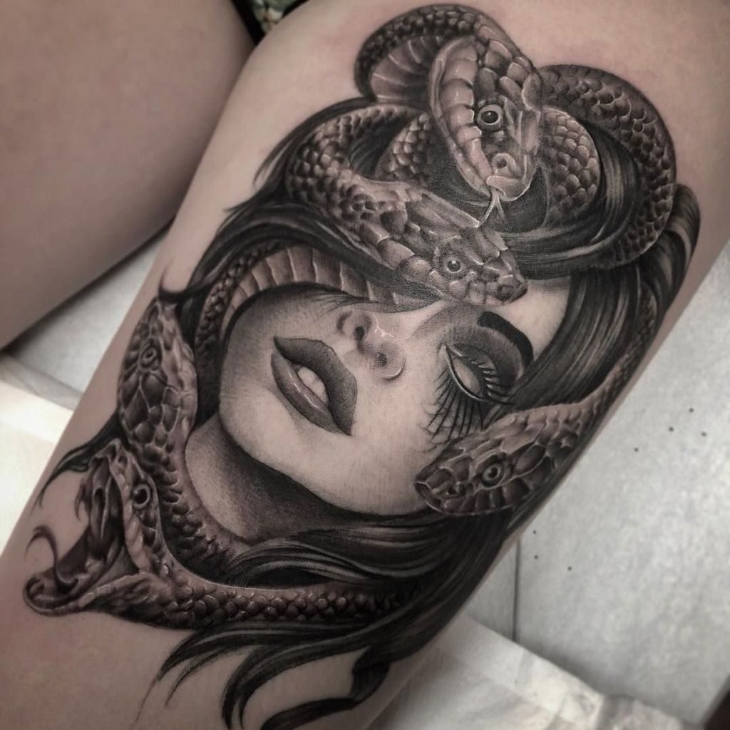 Medusa Tattoos 17