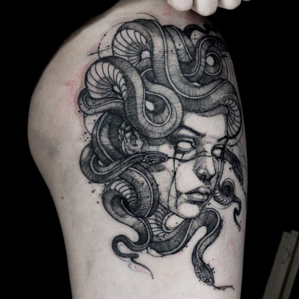 Medusa Tattoos 24