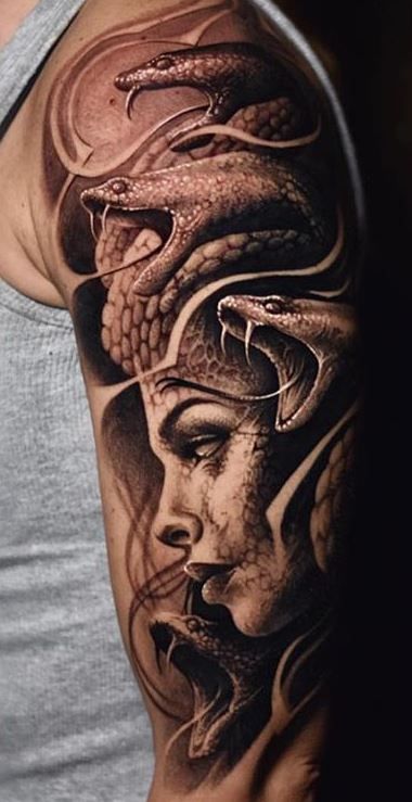 Medusa Tattoos 37