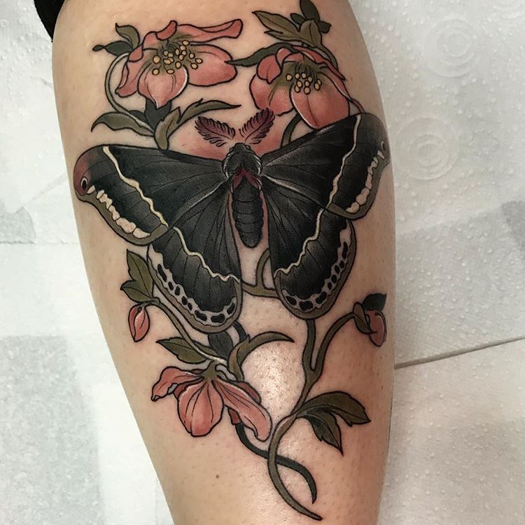 Moth Tattoos 108