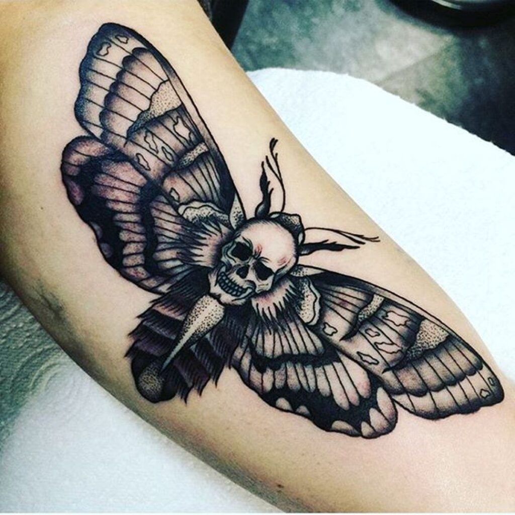 Moth Tattoos 109