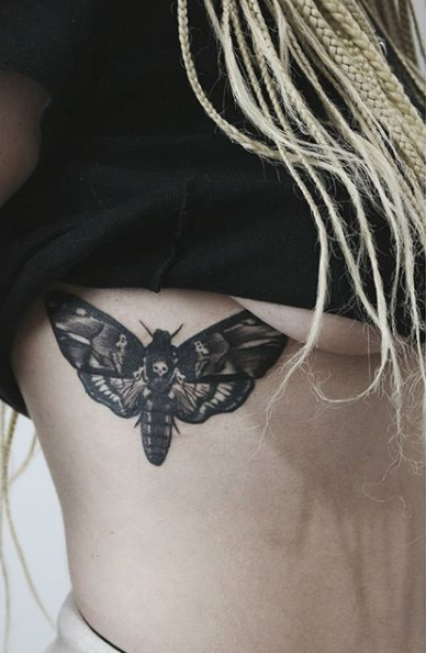 Moth Tattoos 11