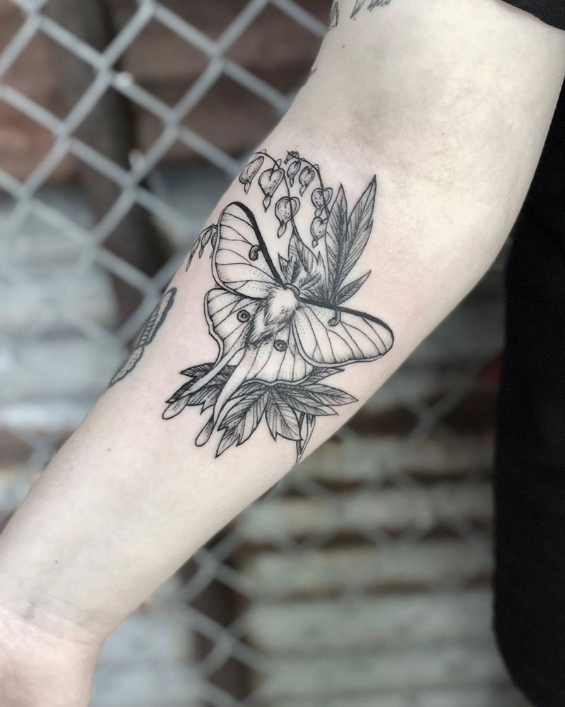 Moth Tattoos 117