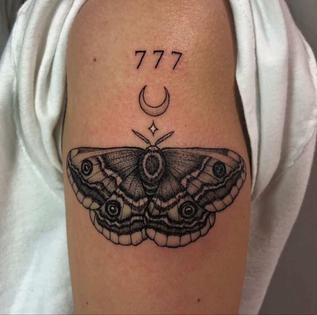 Moth Tattoos 125