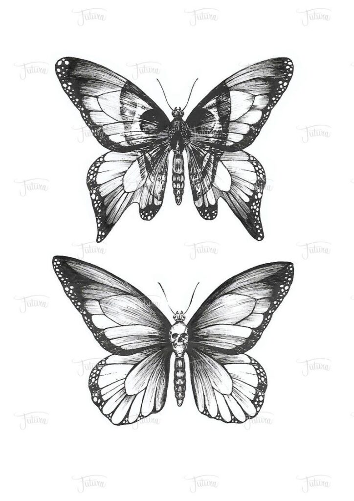 Moth Tattoos 130