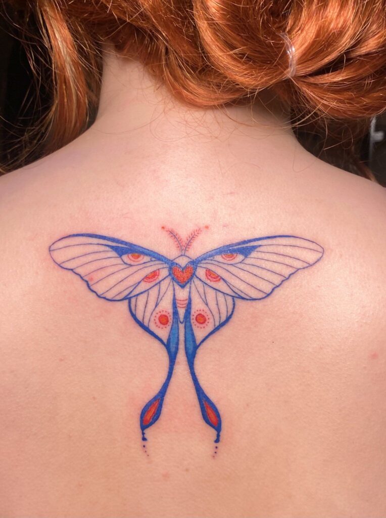 Moth Tattoos 14