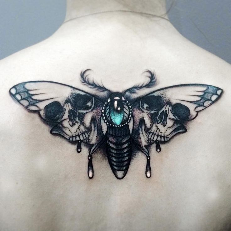 Moth Tattoos 15