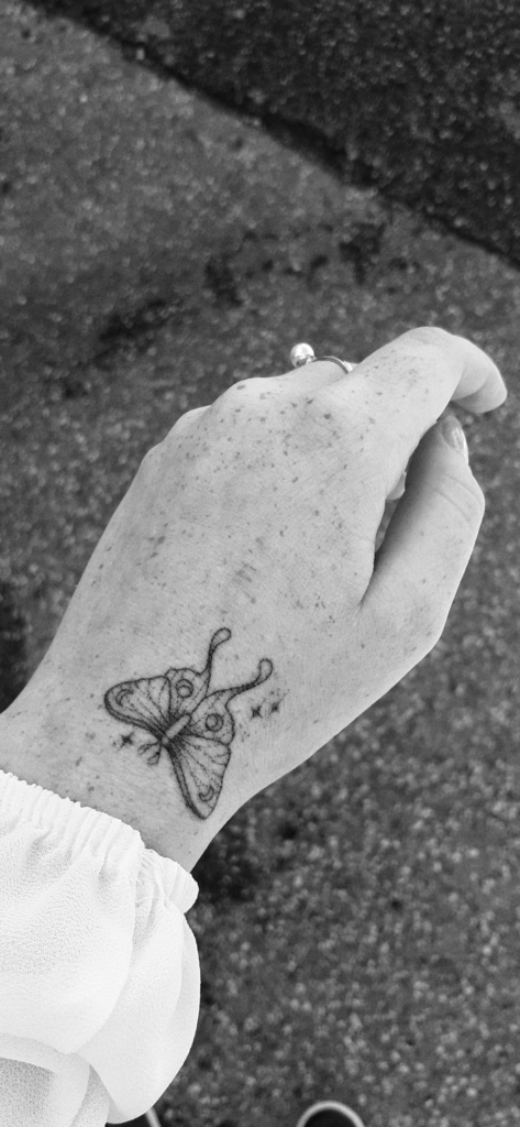 Moth Tattoos 19