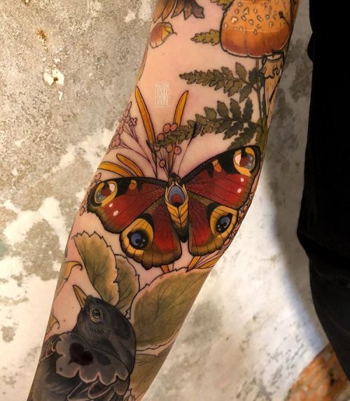 Moth Tattoos 23
