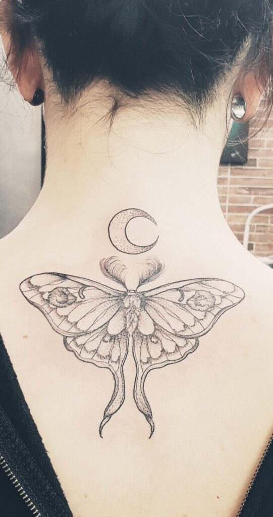 Moth Tattoos 24
