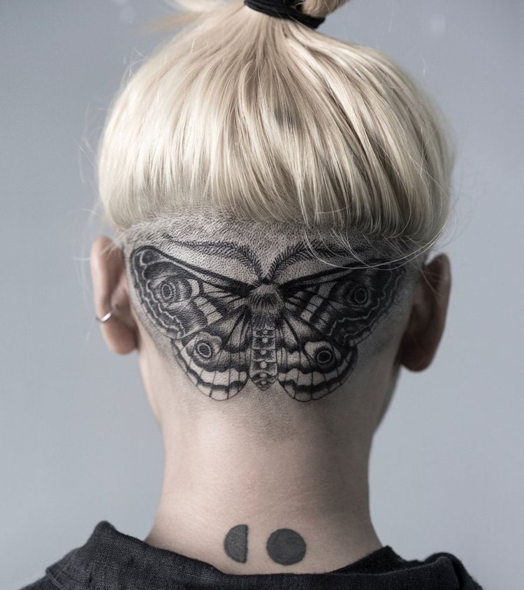 Moth Tattoos 25