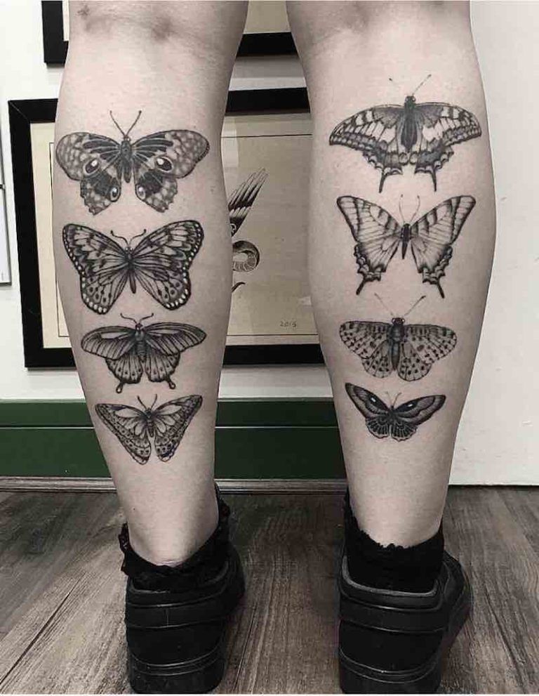 Moth Tattoos 41