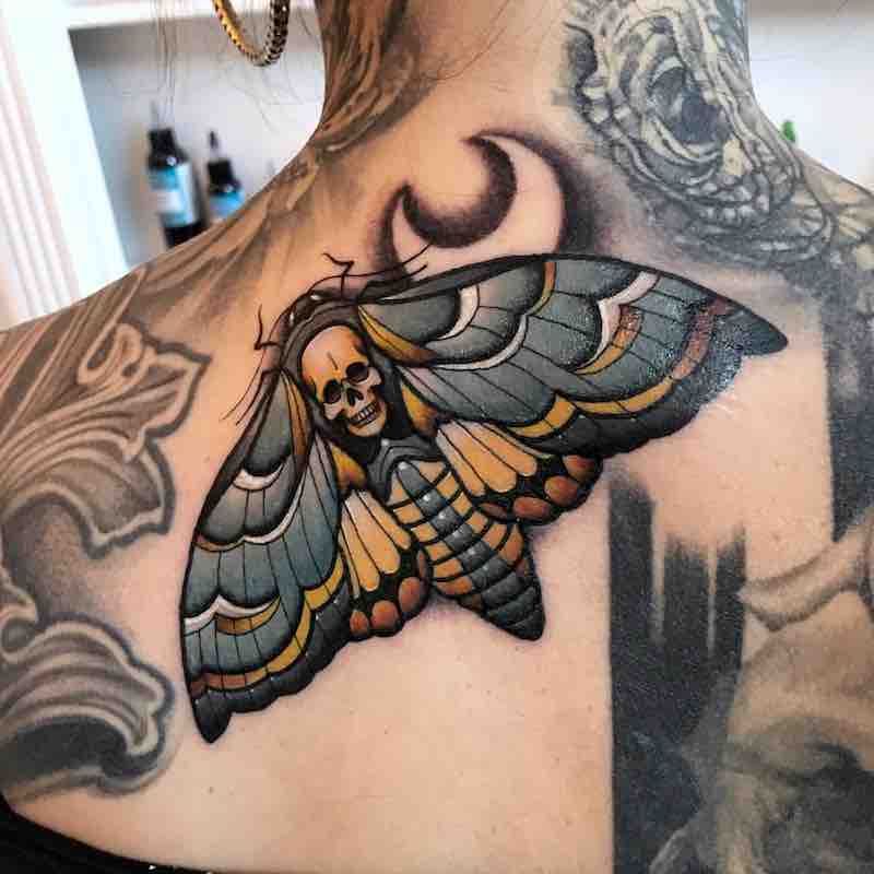 Moth Tattoos 51