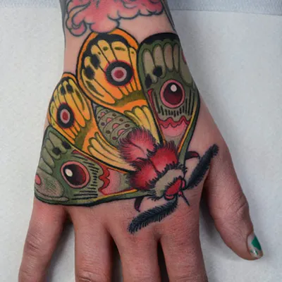 Moth Tattoos 6