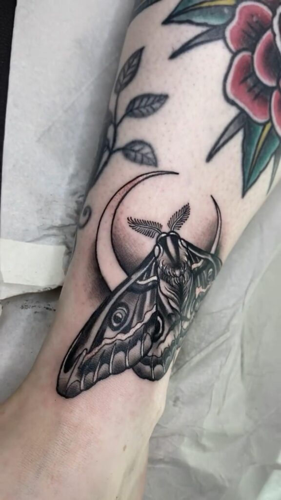 Moth Tattoos 66