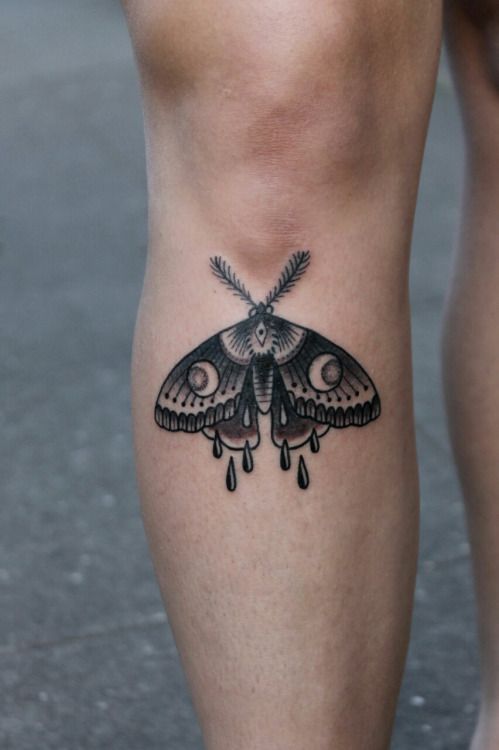Moth Tattoos 75