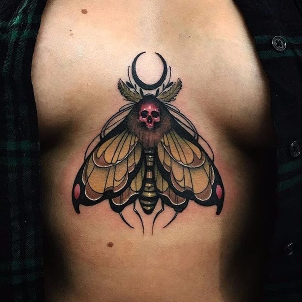 Moth Tattoos 78