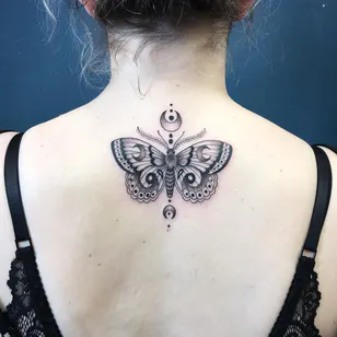 Moth Tattoos 8