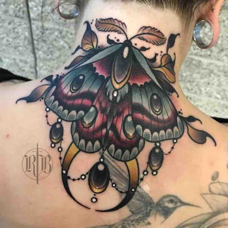 Moth Tattoos 81