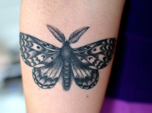 Moth Tattoos 84