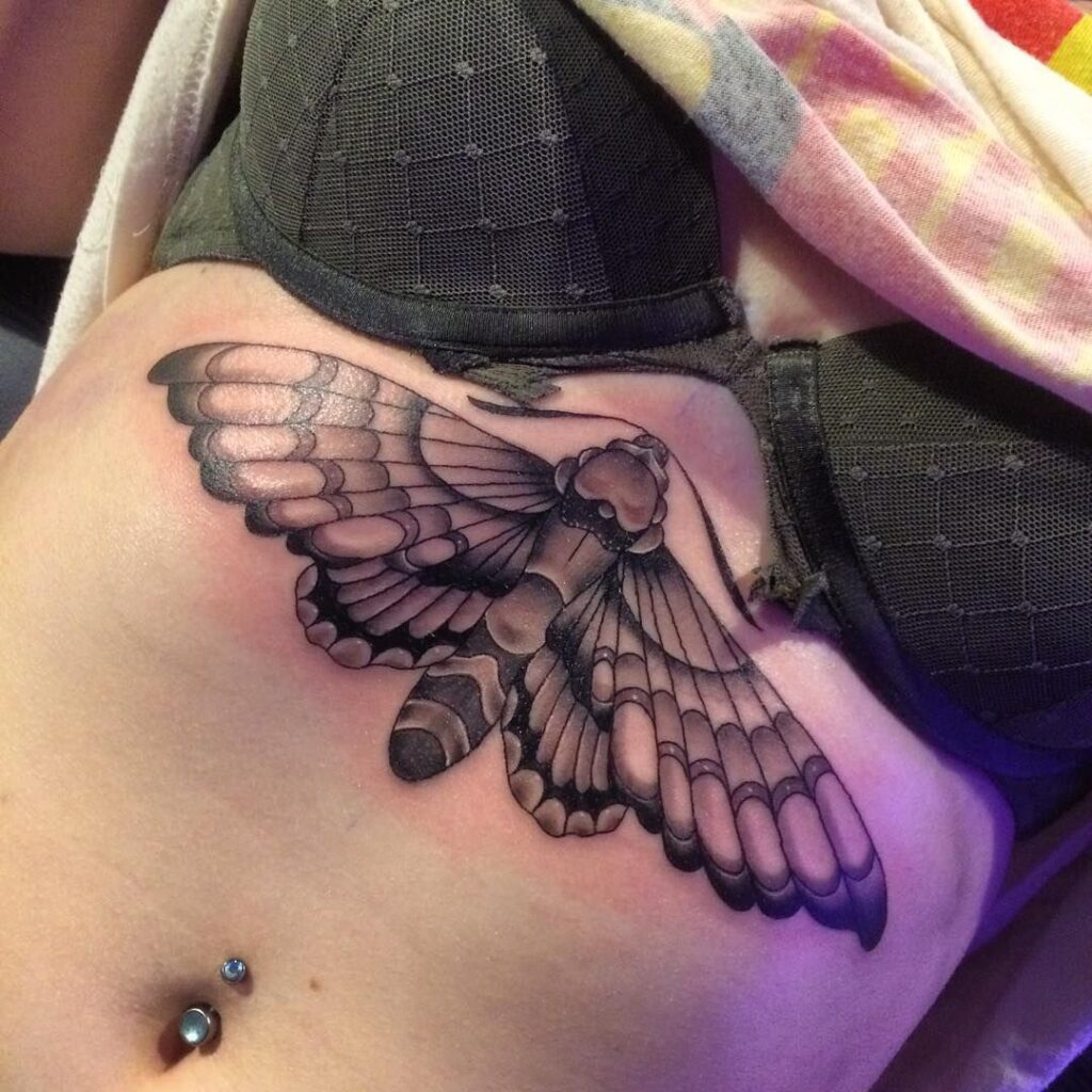 Moth Tattoos 9