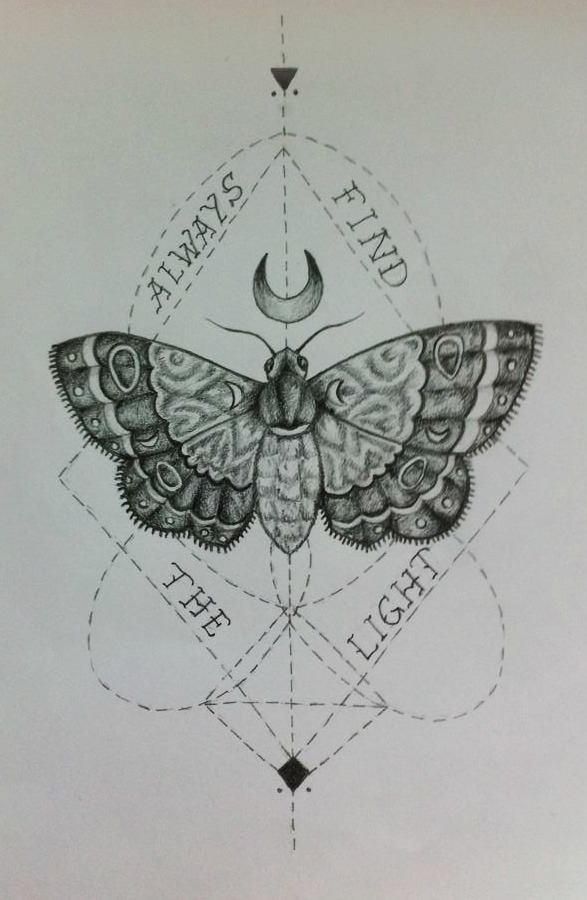 Moth Tattoos 95