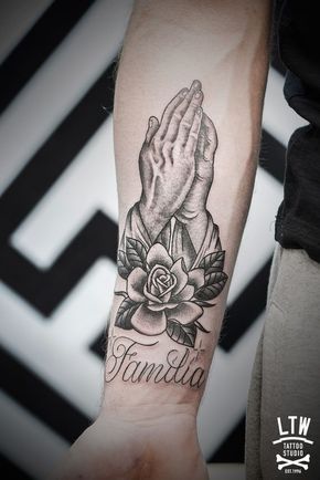 Praying Hand Tattoos 113