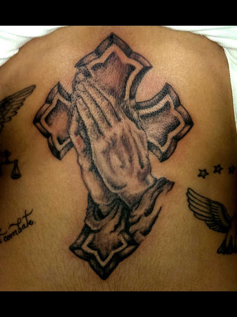 Praying Hand Tattoos 116