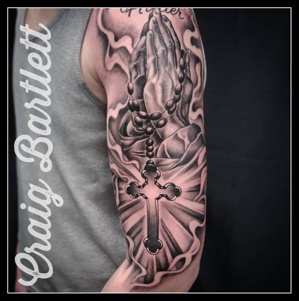 Praying Hand Tattoos 133