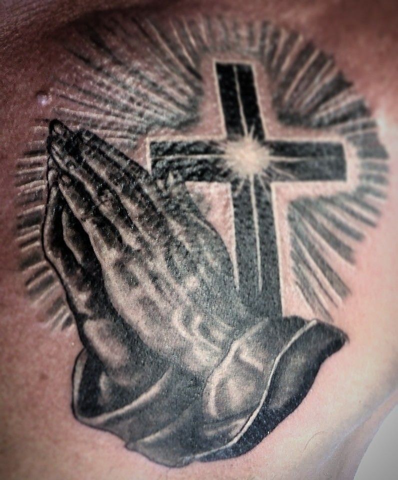 Praying Hand Tattoos 135