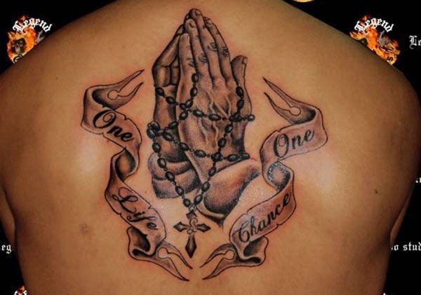 Praying Hand Tattoos 137