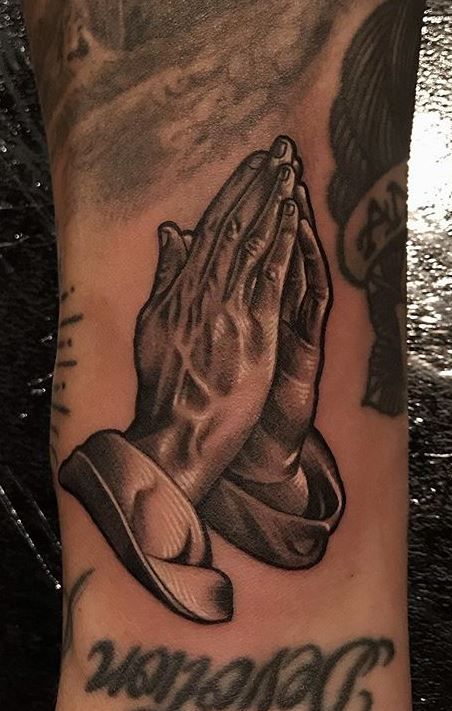 Praying Hand Tattoos 139