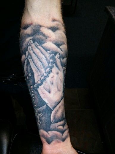 Praying Hand Tattoos 15