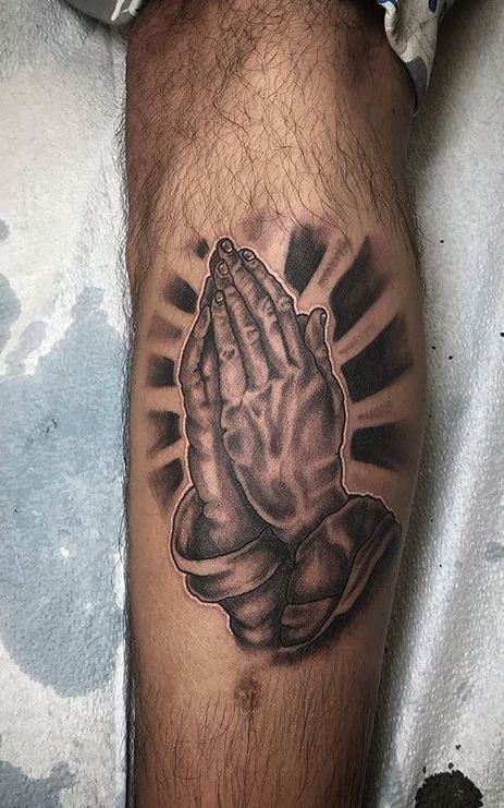 Praying Hand Tattoos 165