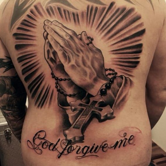 Praying Hand Tattoos 188