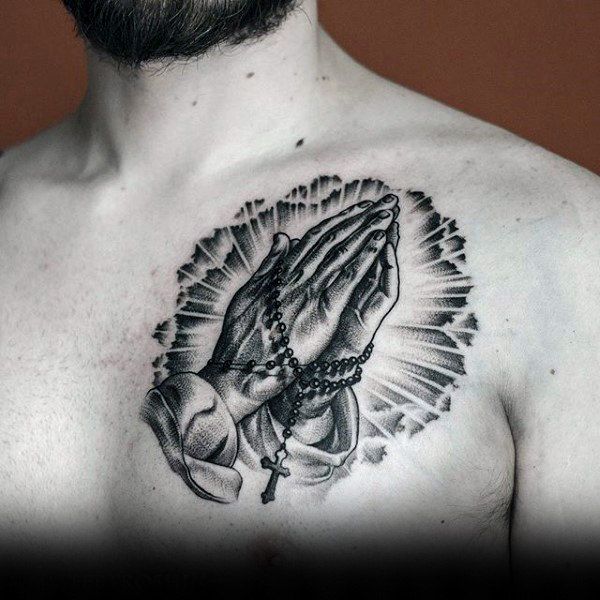 Praying Hand Tattoos 189