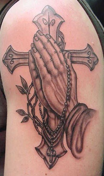 Praying Hand Tattoos 19