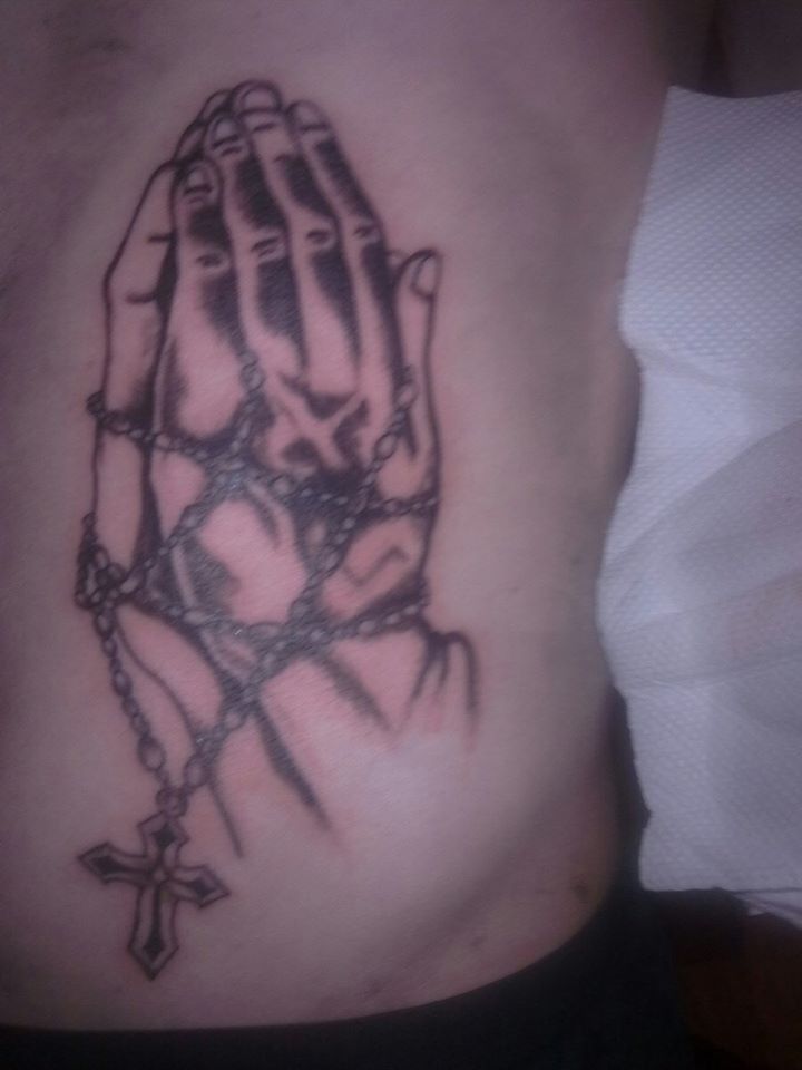 Praying Hand Tattoos 197