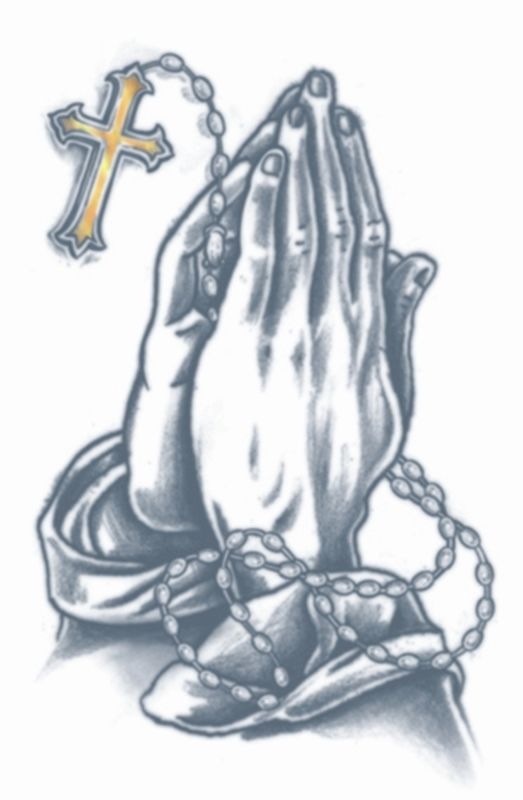 Praying Hand Tattoos 199