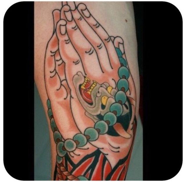Praying Hand Tattoos 200