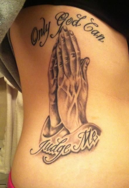 Praying Hand Tattoos 208