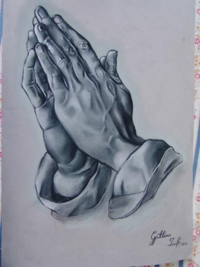 Praying Hand Tattoos 213