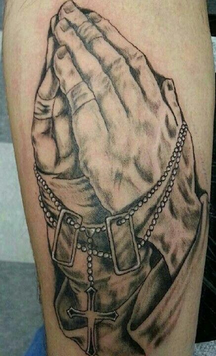 Praying Hand Tattoos 215