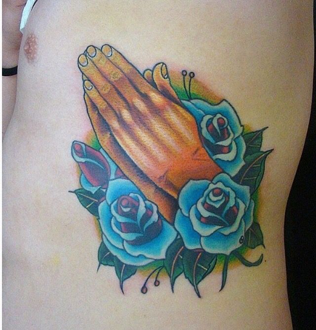 Praying Hand Tattoos 220