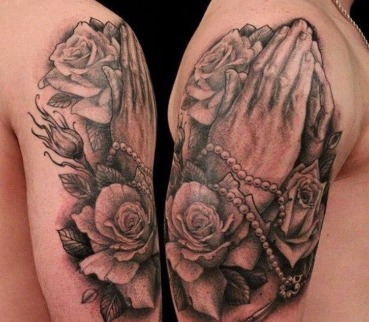 Praying Hand Tattoos 225